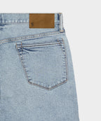 High-Rise Slim Stretch Jean in Light Indigo
