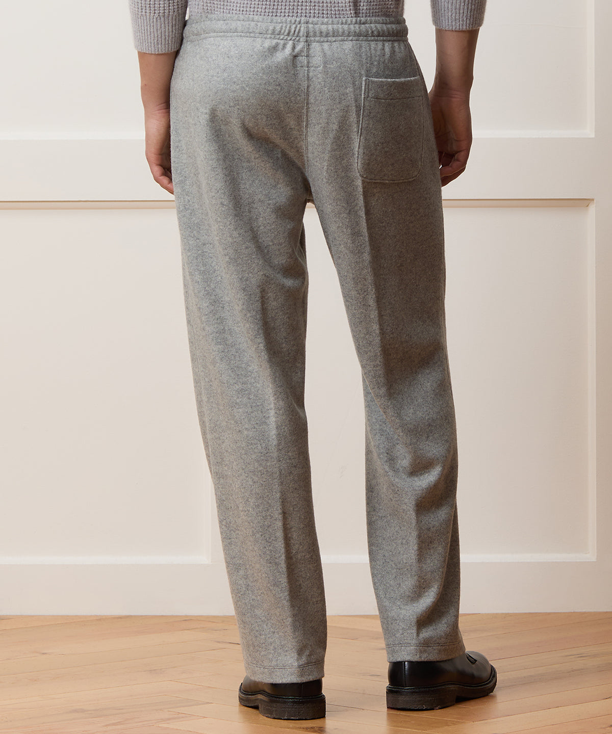 Relaxed Camel-Cashmere Lounge Pant