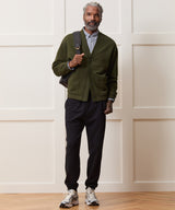 Relaxed Portuguese Terry Cardigan