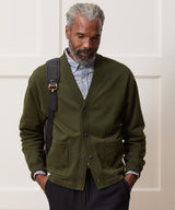 Relaxed Portuguese Terry Cardigan