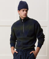 Italian Wool Quarter-Zip Pullover