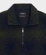Italian Wool Quarter-Zip Pullover