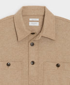 Camel-Cashmere Field Polo