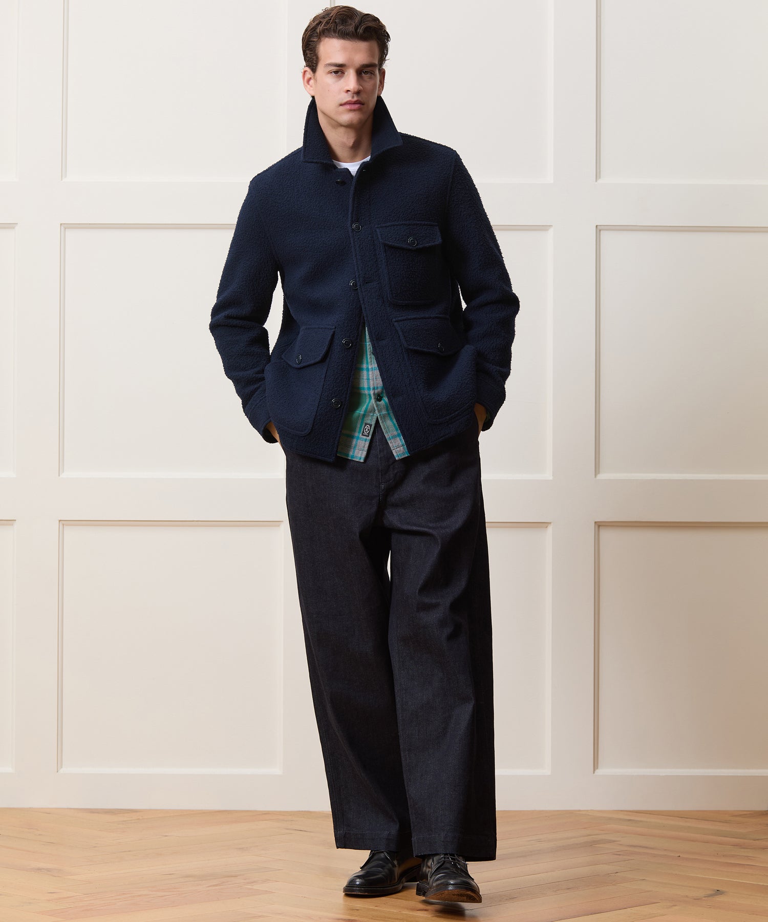 Italian Casentino Upland Coat in Navy – Todd Snyder