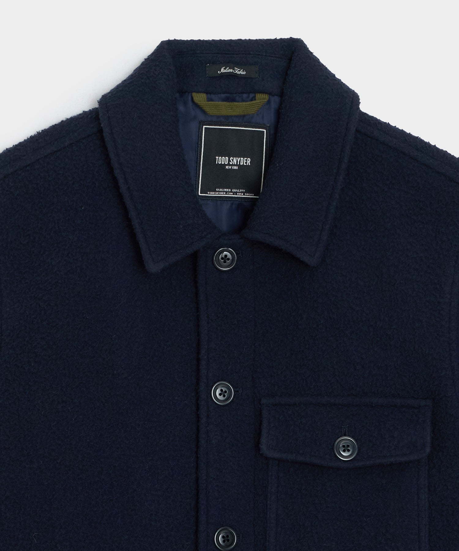 Italian Casentino Upland Coat in Navy – Todd Snyder