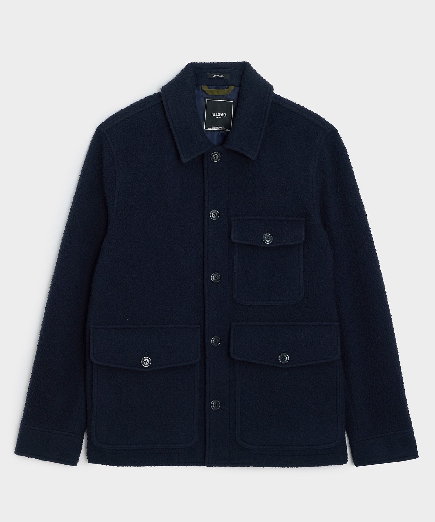 Italian Casentino Upland Coat in Navy – Todd Snyder