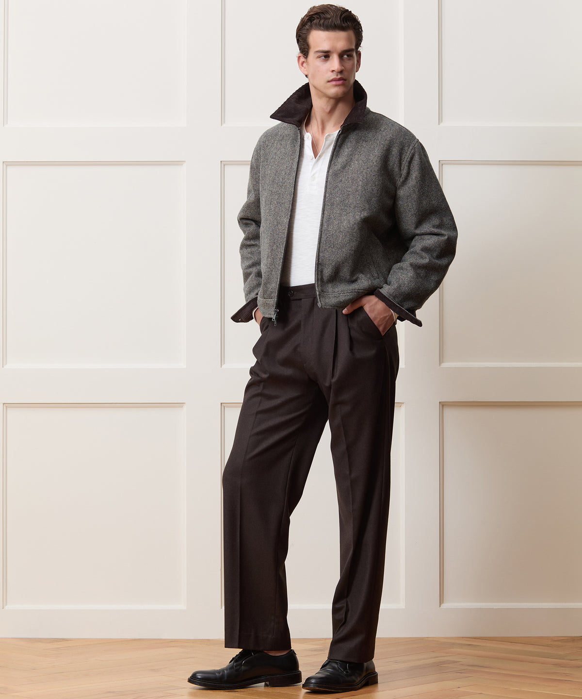 Wool Driving Jacket