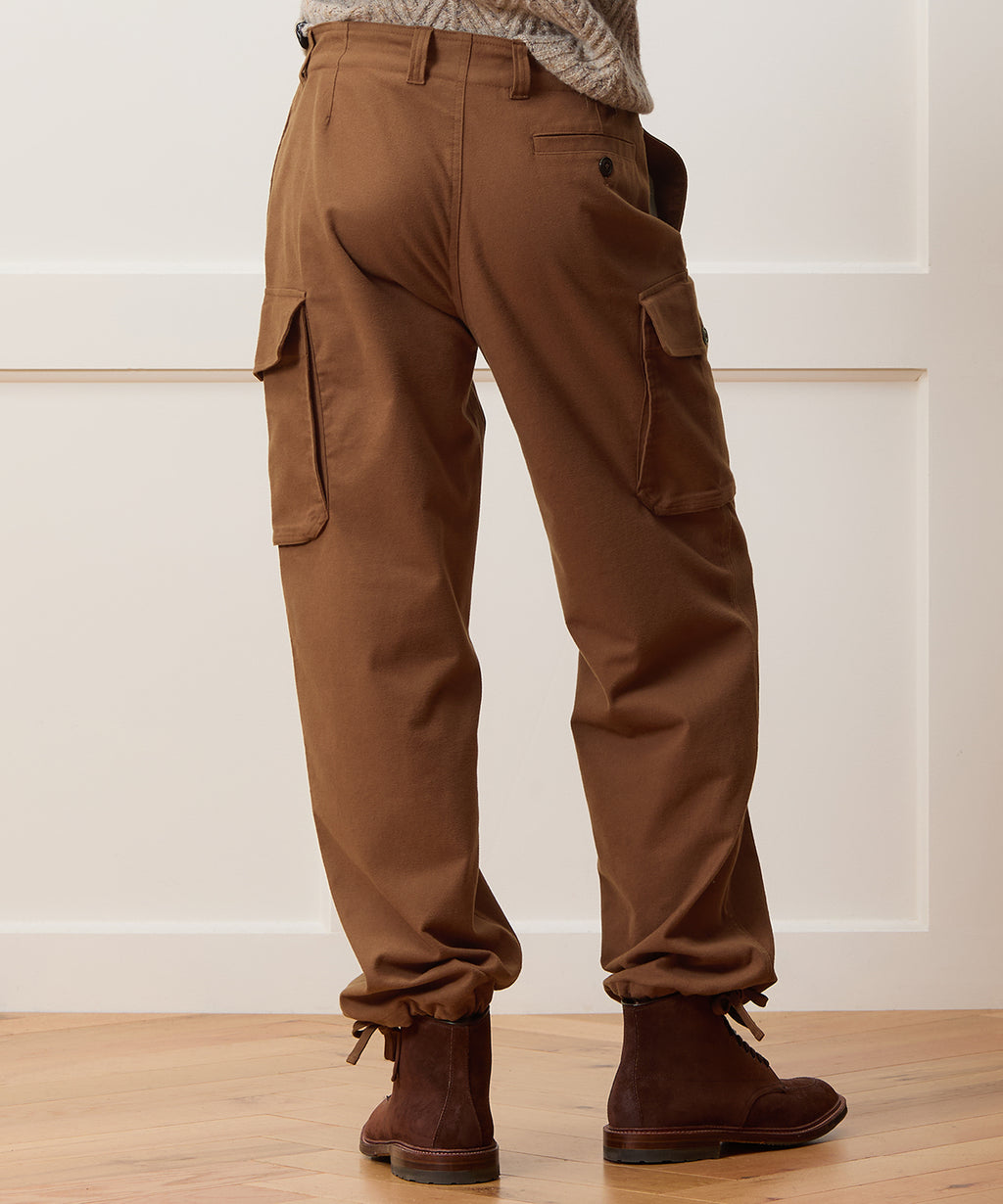 Italian Moleskin Cargo Pant