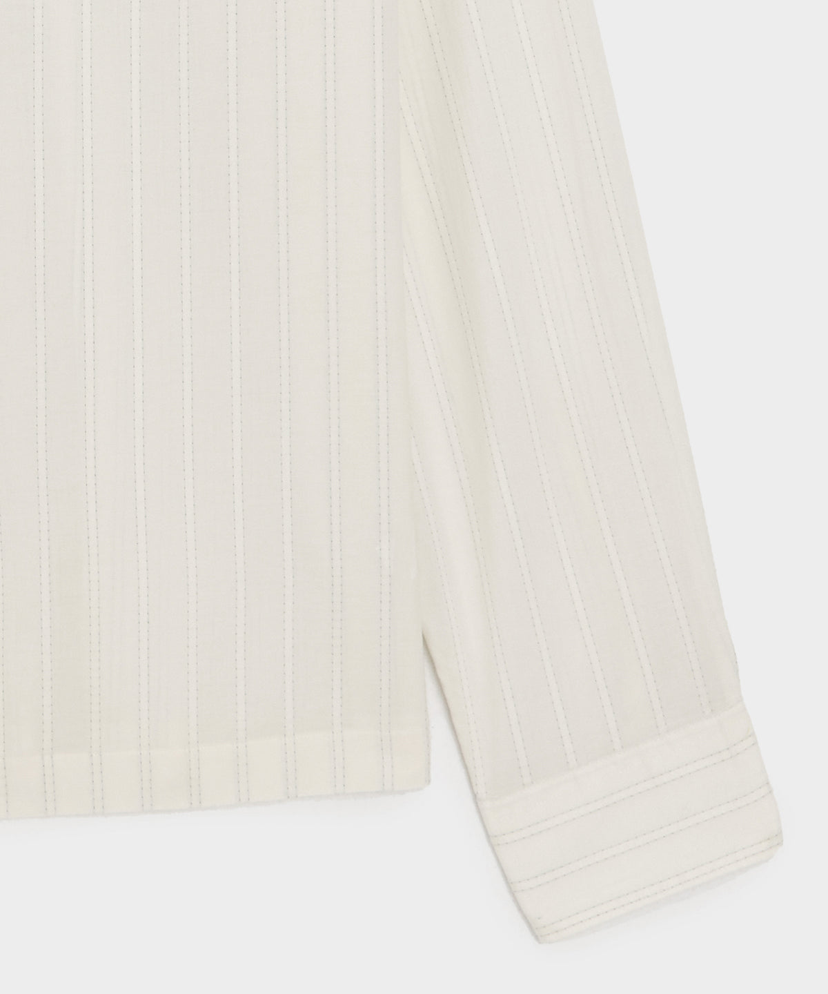 Brushed Poplin Camp Collar Shirt