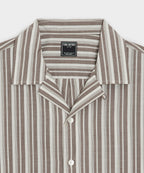 Brushed Poplin Camp Collar Shirt