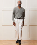 Donegal Cashmere V-Neck Sweater