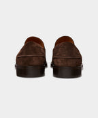 Italian Suede Penny Loafer