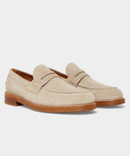 Italian Suede Penny Loafer