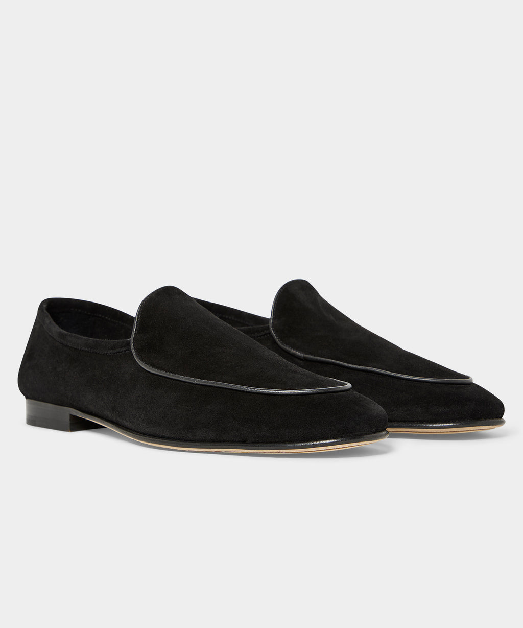 Italian Suede Venetian Loafer