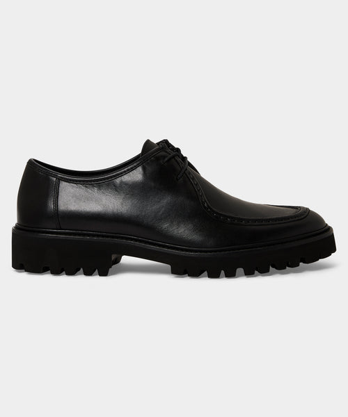 City Derby Loafer in Black Leather – Todd Snyder