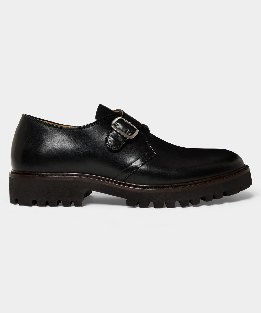 Lug Monk Strap Shoe