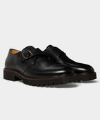 Lug Monk Strap Shoe