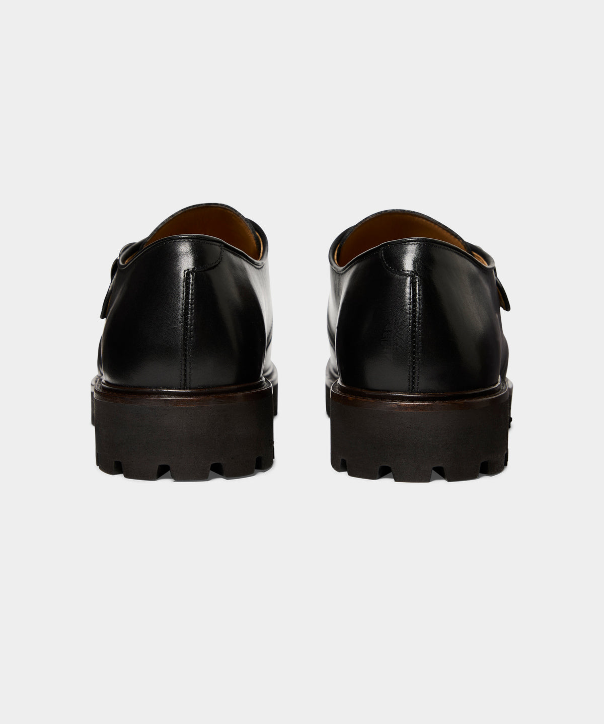 Lug Monk Strap Shoe