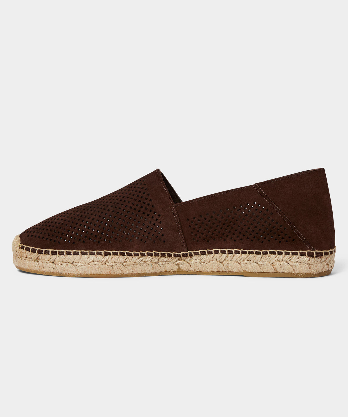 Nomad Suede Perforated Espadrille