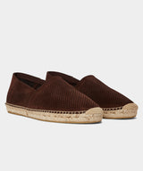 Nomad Suede Perforated Espadrille