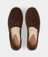Nomad Suede Perforated Espadrille