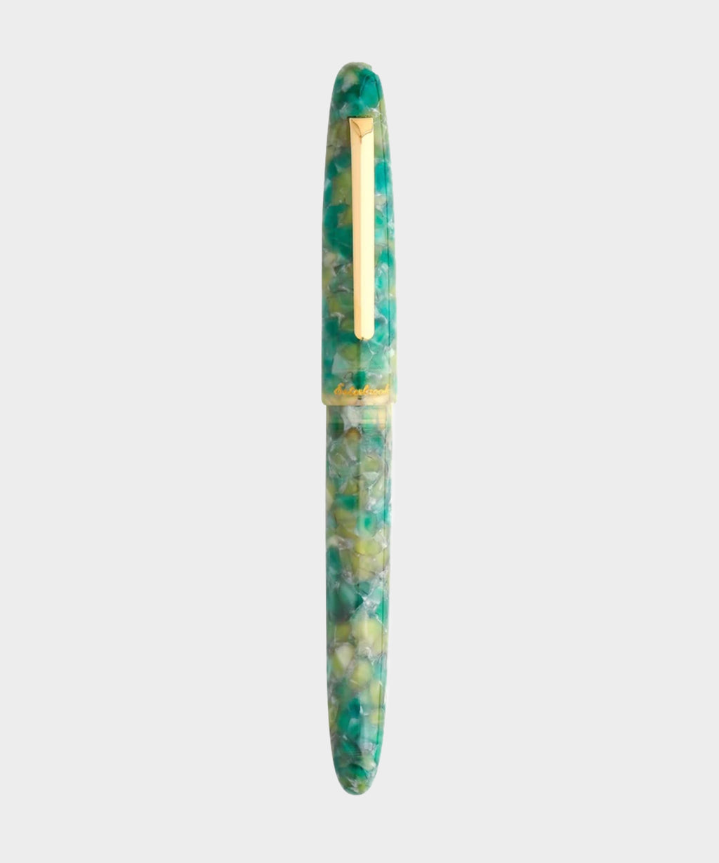 Esterbrook Estie Rollerball Pen in Sea Glass + Gold