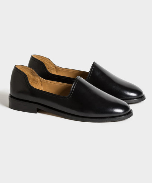 Jacques Solovière Slim Calf Leather Pump in Black – Todd Snyder