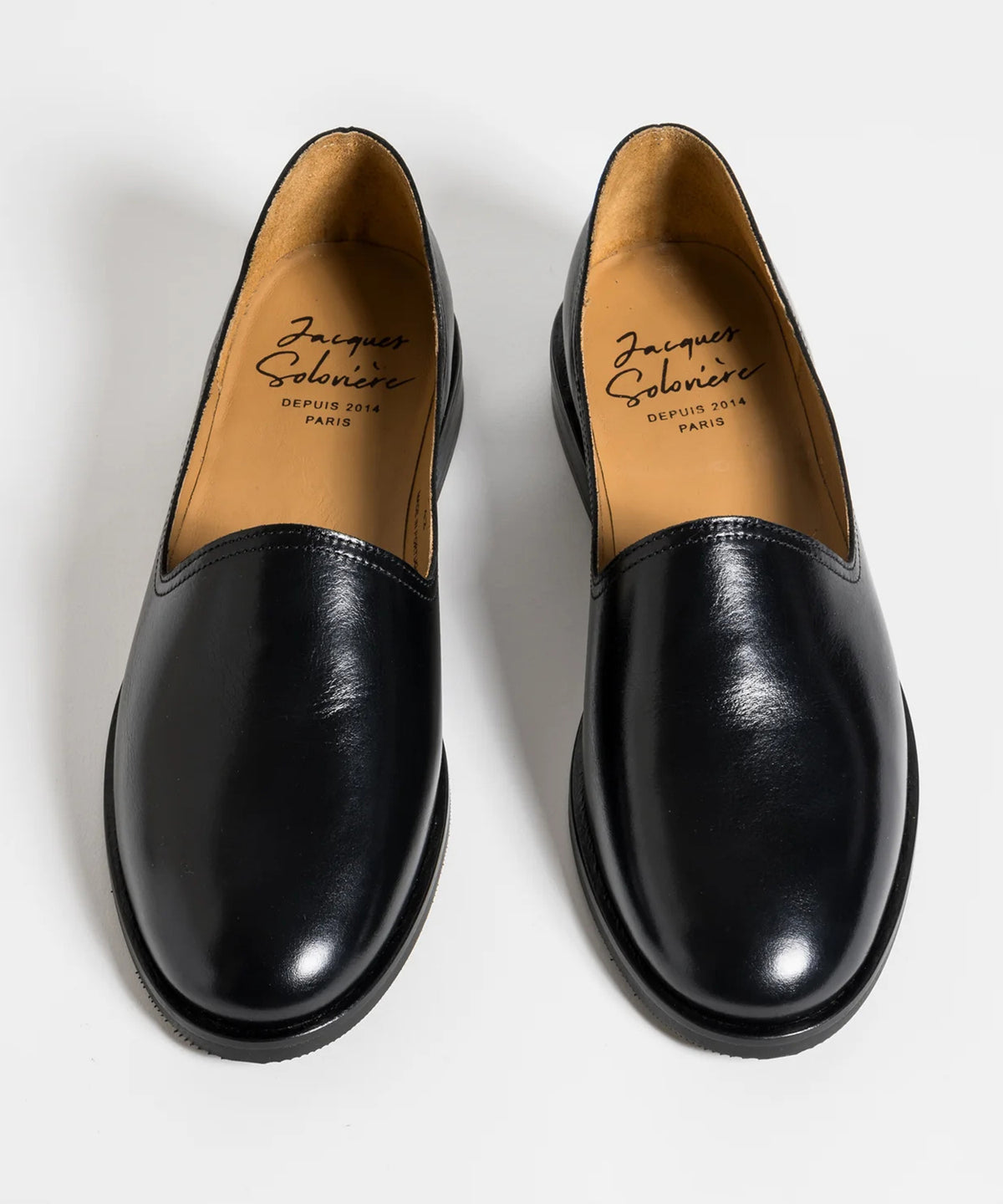 Jacques Solovière Slim Calf Leather Pump