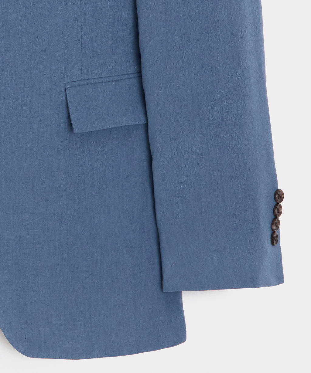 Italian Sueded Linen Sutton Jacket