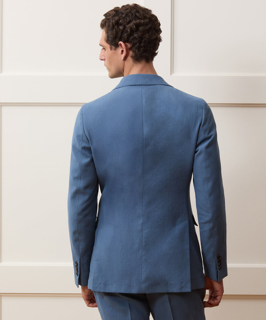 Italian Sueded Linen Sutton Suit