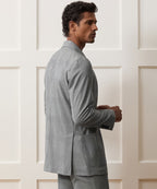 Italian Wool Glen Plaid Madison Jacket