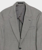 Italian Wool Glen Plaid Madison Jacket