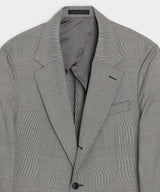 Italian Wool Glen Plaid Madison Jacket