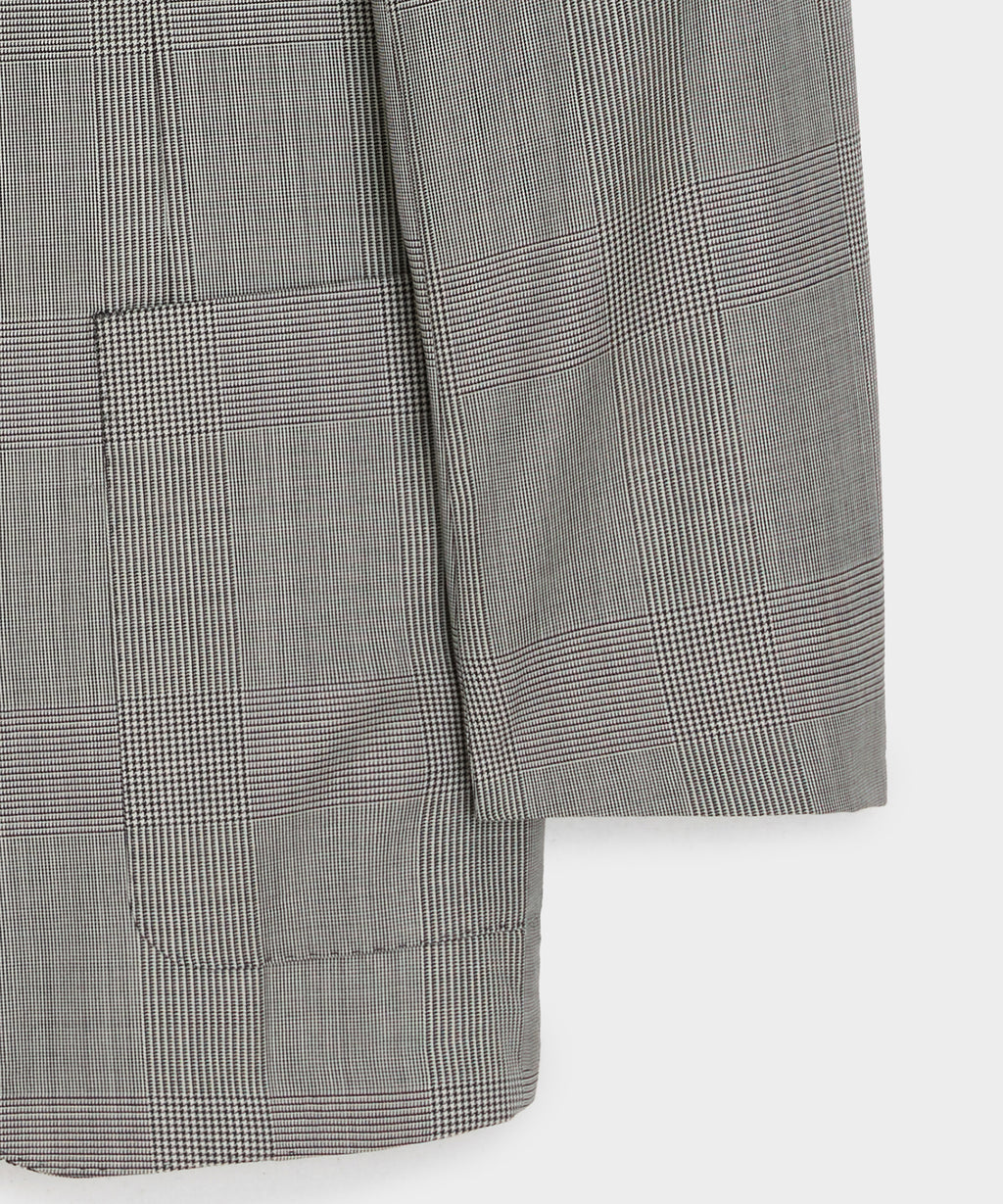 Italian Wool Glen Plaid Madison Jacket