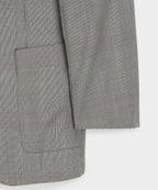 Italian Wool Glen Plaid Madison Jacket