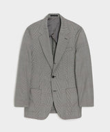 Italian Wool Glen Plaid Madison Jacket