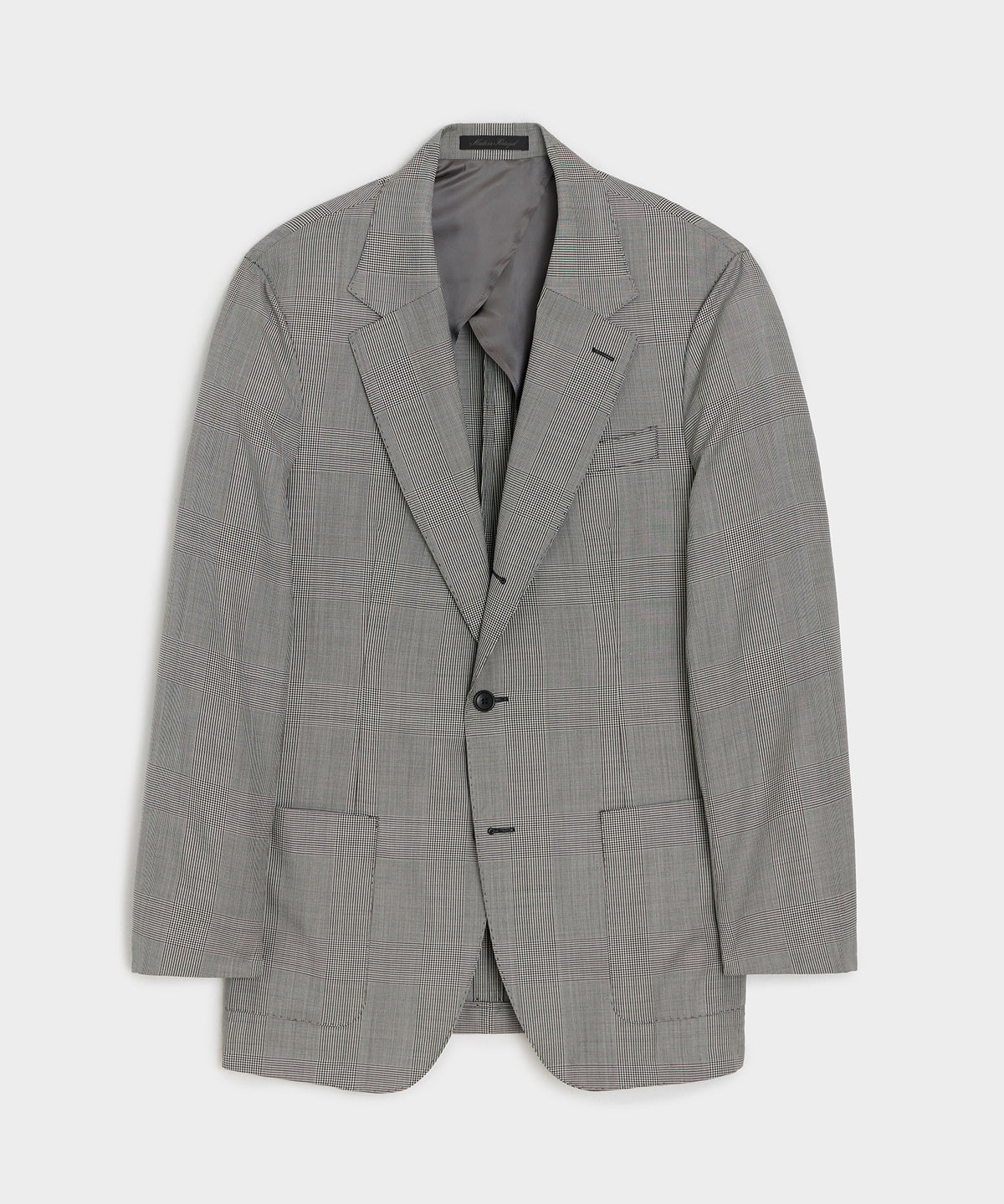 Italian Wool Glen Plaid Madison Jacket