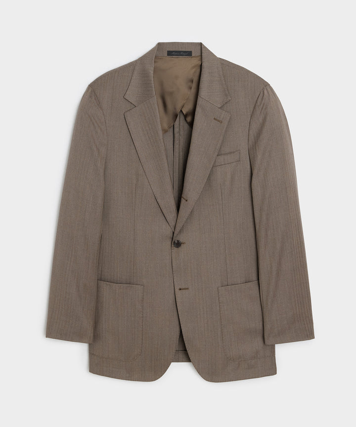 Italian Wool Herringbone Madison Jacket