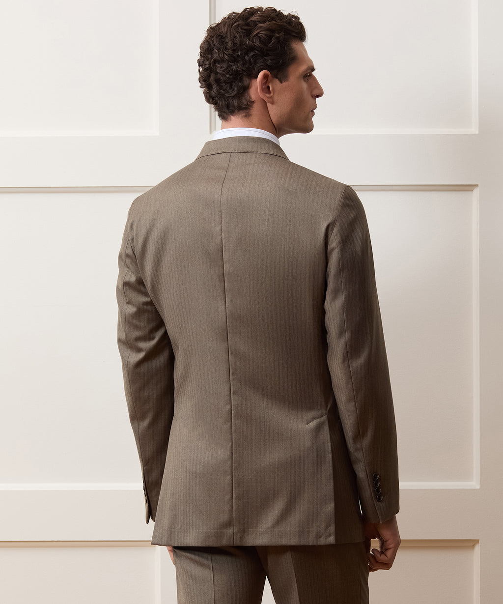 Italian Wool Herringbone Madison Jacket