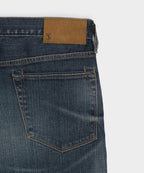 Slim Fit Jean in Slub Worn Wash