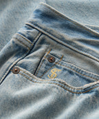 Straight Fit Jean In Bleachout