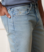 Straight Fit Jean In Bleachout