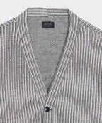Ribbed Cotton Cardigan