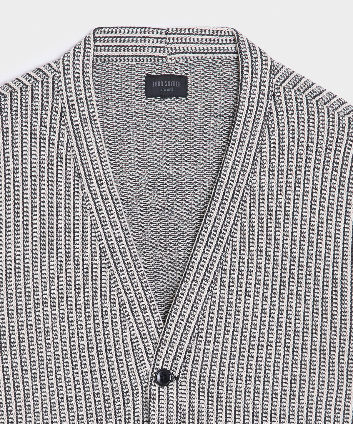 Ribbed Cotton Cardigan