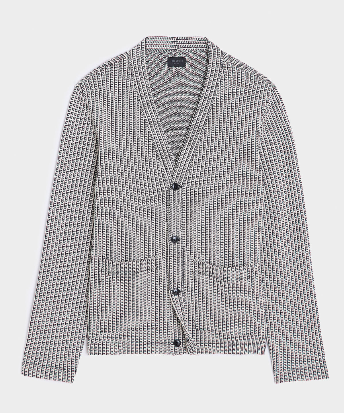 Ribbed Cotton Cardigan