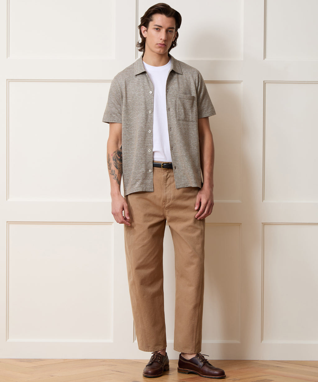 Cotton Jacquard Shirt