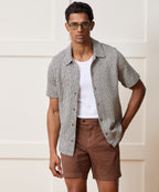 Ribbed Cotton Shirt