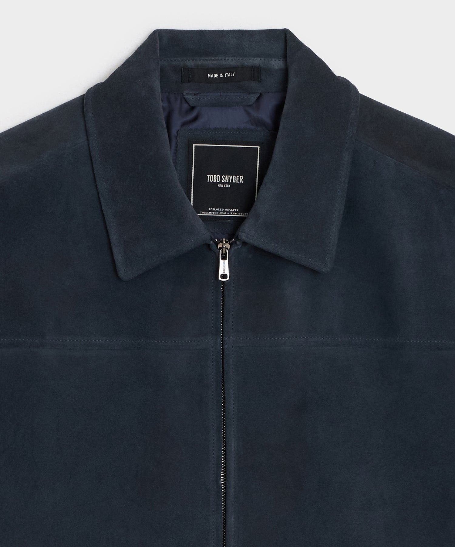 Italian Suede Driving Jacket in Classic Navy – Todd Snyder