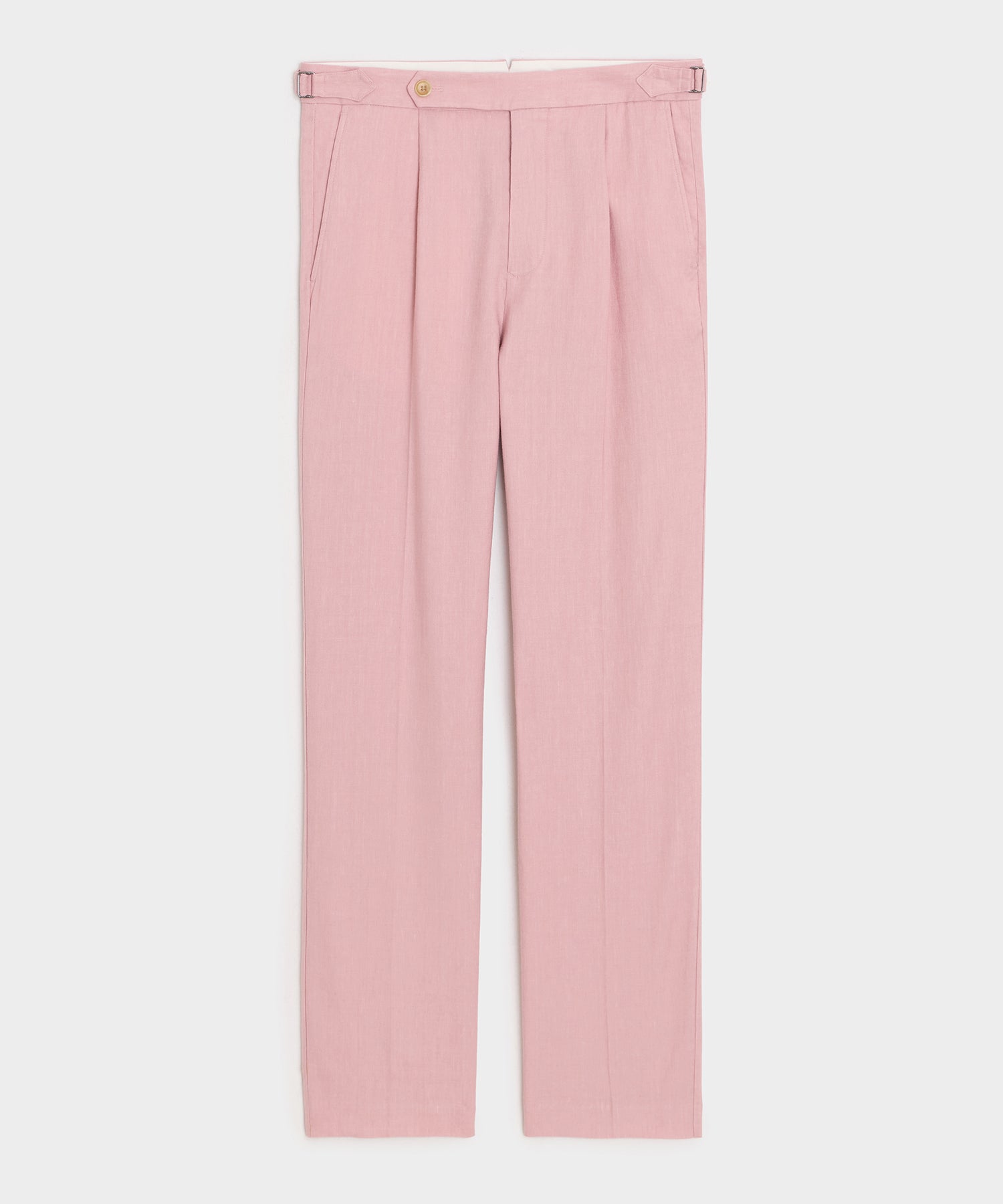 Linen Side Tab Trouser in Pink – Todd Snyder