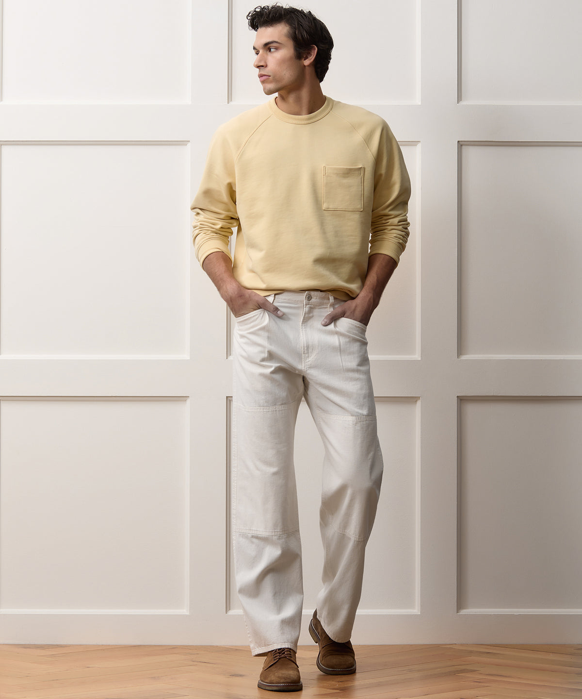 Pleated Welder Pant